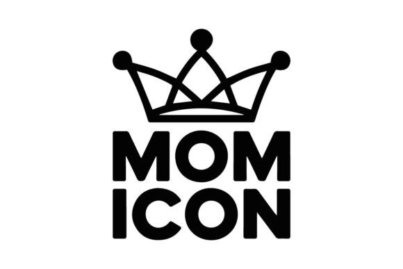 A Clean Mom Icon Graphic for Heartfelt T-Shirt Designs