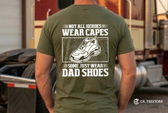 A Cozy, Bold Design for Fatherhood Graphics & T-Shirts