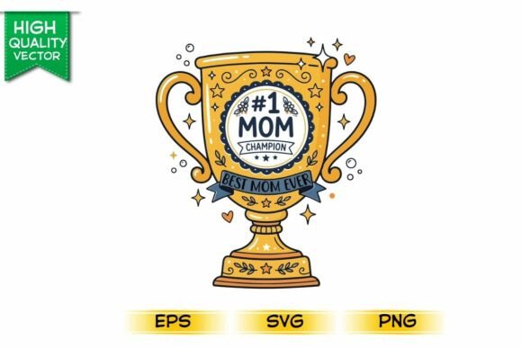 Crafting Champion Mom Graphics for T-Shirt Designs