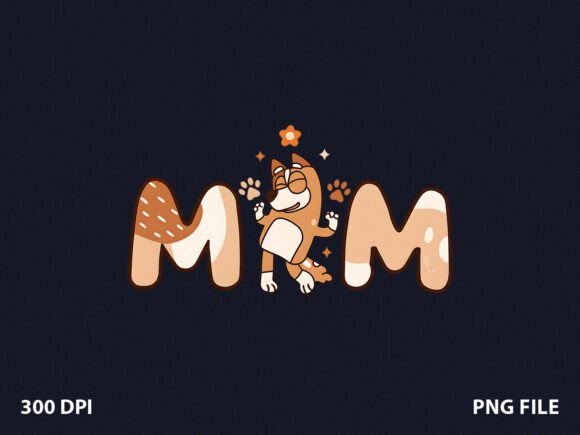 Cute Dancing Dog Mom T-Shirt: A Graphic Asset for T-Shirt Designs and Branding