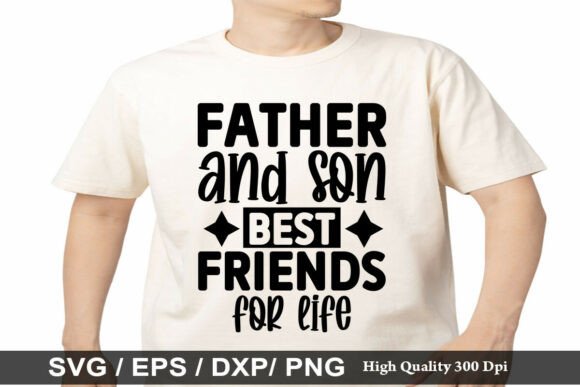 Father and Son SVG: A Heartfelt Graphic for T-Shirt Designs