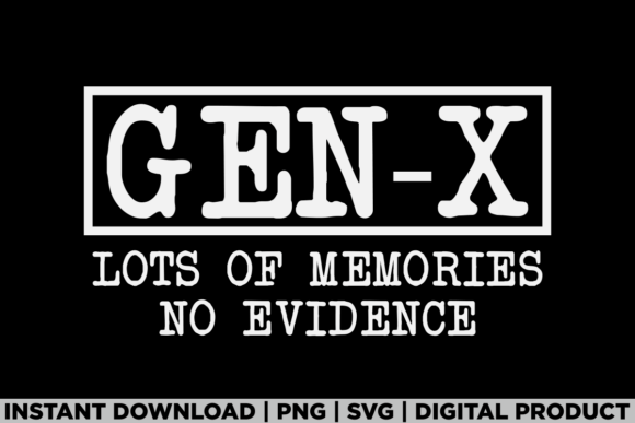 GenX Retro 90s Humor Graphics for Modern T-Shirt Designs