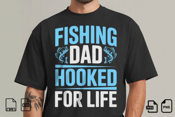 How the Fishing Dad Hooked for Life SVG Elevates Content Graphics